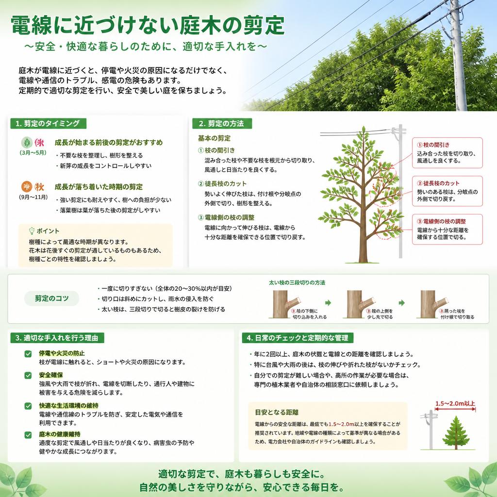 適切な剪定の重要性