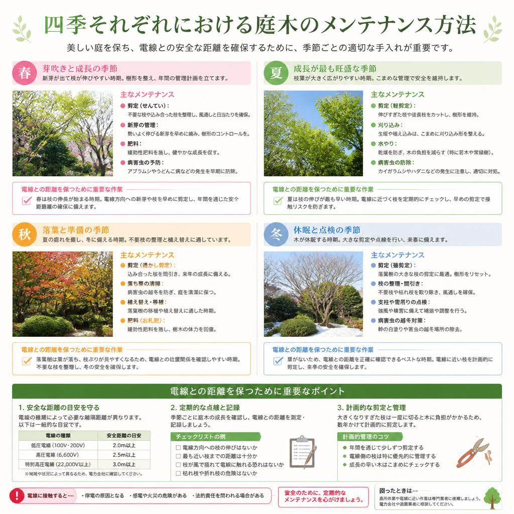 季節ごとのメンテナンス